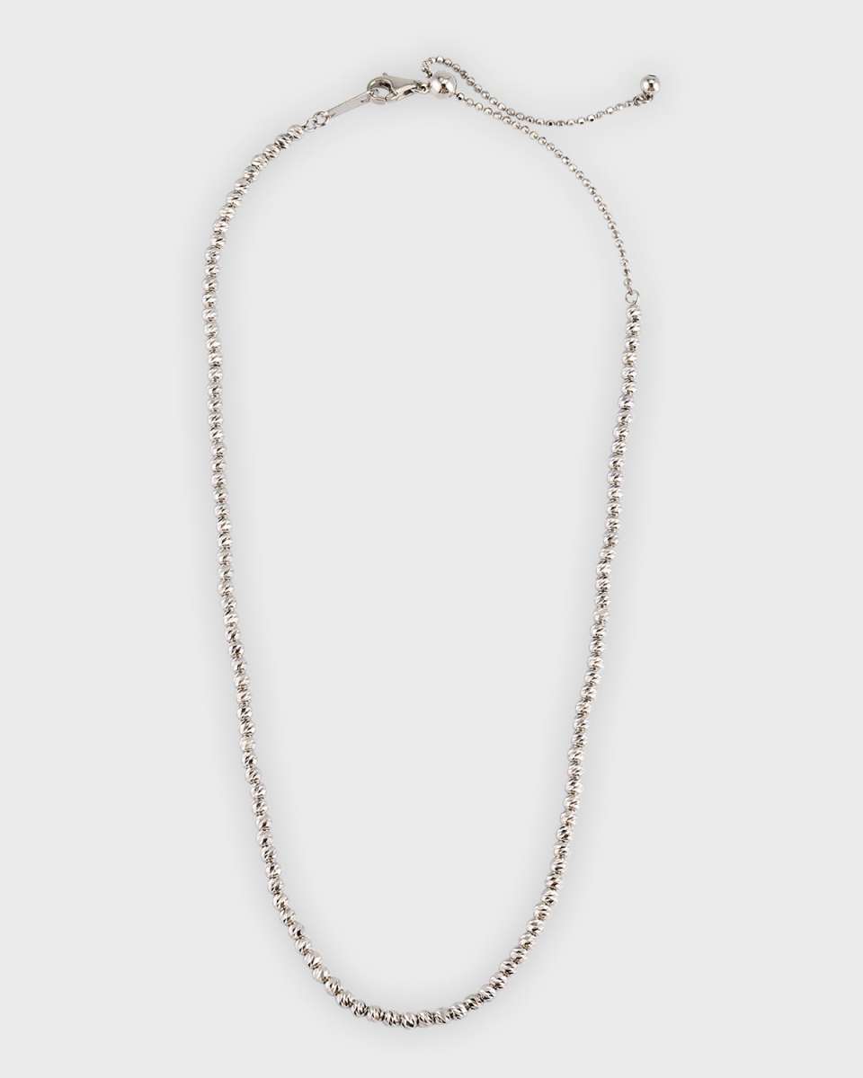 Platinum Halo Choker Necklace